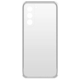 Силиконовый чехол для Samsung Galaxy S22 TPU 1мм с защитой камеры Прозрачный