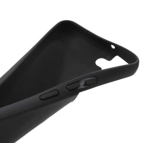 Силиконовый чехол для Samsung Galaxy S22 TPU 1мм Черный матовый