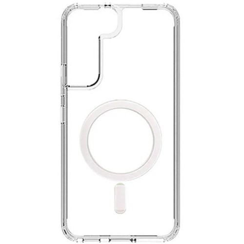 Чехол накладка для Samsung Galaxy S22+ PC MagSafe Прозрачный