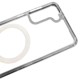 Чехол накладка для Samsung Galaxy S22 PC MagSafe Прозрачный