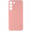 Силиконовый чехол для Samsung Galaxy S22+ Soft Matte с защитой камеры Розовый