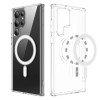 Чехол накладка для Samsung Galaxy S22 Ultra PC MagSafe Прозрачный