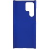 Силиконовый чехол для Samsung Galaxy S22 Ultra Soft Matte с микрофиброй Синий