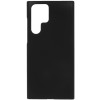 Силиконовый чехол для Samsung Galaxy S22 Ultra Soft Matte с микрофиброй Черный