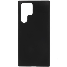 Силиконовый чехол для Samsung Galaxy S22 Ultra Soft Matte с микрофиброй Черный