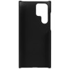 Силиконовый чехол для Samsung Galaxy S22 Ultra Soft Matte с микрофиброй Черный