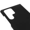 Силиконовый чехол для Samsung Galaxy S22 Ultra Soft Matte с микрофиброй Черный