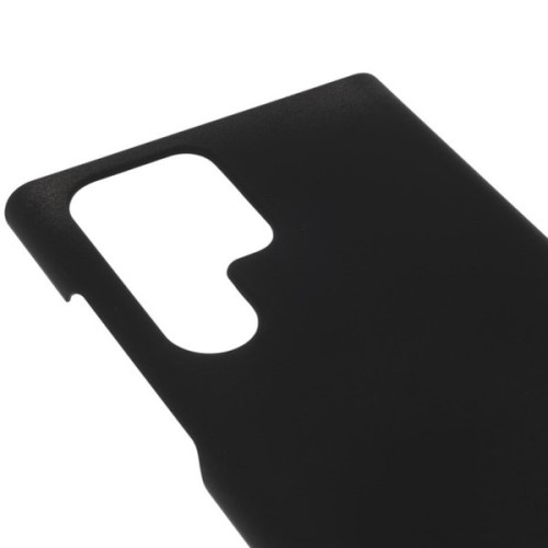 Силиконовый чехол для Samsung Galaxy S22 Ultra Soft Matte с микрофиброй Черный