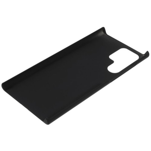 Силиконовый чехол для Samsung Galaxy S22 Ultra Soft Matte с микрофиброй Черный