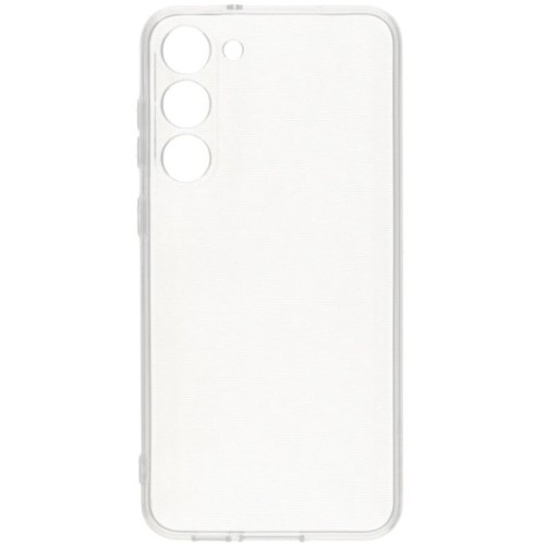Силиконовый чехол для Samsung Galaxy S23+ Ultra Thin Case с защитой камеры Прозрачный