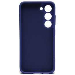 Силиконовый чехол для Samsung Galaxy S23+ Soft Matte с микрофиброй Синий