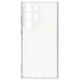 Силиконовый чехол для Samsung Galaxy S23 Ultra Ultra Thin Case с защитой камеры Прозрачный