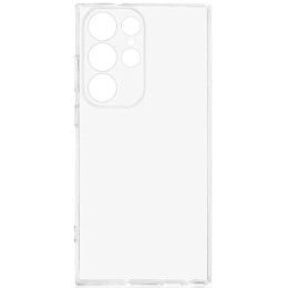 Силиконовый чехол для Samsung Galaxy S23 Ultra TPU 1.5мм с защитой камеры Прозрачный