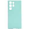 Силиконовый чехол для Samsung Galaxy S23 Ultra Soft Case Бирюзовый