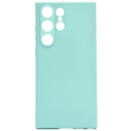 Силиконовый чехол для Samsung Galaxy S23 Ultra Soft Case Бирюзовый