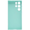 Силиконовый чехол для Samsung Galaxy S23 Ultra Soft Case Бирюзовый