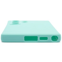 Силиконовый чехол для Samsung Galaxy S23 Ultra Soft Case Бирюзовый