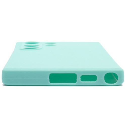 Силиконовый чехол для Samsung Galaxy S23 Ultra Soft Case Бирюзовый