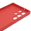 Силиконовый чехол для Samsung Galaxy S23 Ultra Soft Case Вишневый