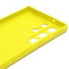 Силиконовый чехол для Samsung Galaxy S23 Ultra Soft Case Желтый