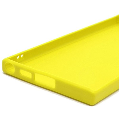 Силиконовый чехол для Samsung Galaxy S23 Ultra Soft Case Желтый