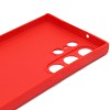 Силиконовый чехол для Samsung Galaxy S23 Ultra Soft Case Красный