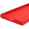 Силиконовый чехол для Samsung Galaxy S23 Ultra Soft Case Красный