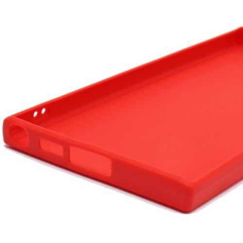 Силиконовый чехол для Samsung Galaxy S23 Ultra Soft Case Красный