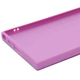 Силиконовый чехол для Samsung Galaxy S23 Ultra Soft Case Лиловый