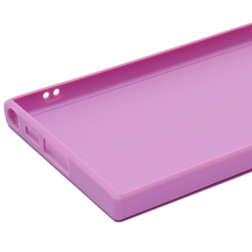 Силиконовый чехол для Samsung Galaxy S23 Ultra Soft Case Лиловый