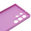 Силиконовый чехол для Samsung Galaxy S23 Ultra Soft Case Лиловый