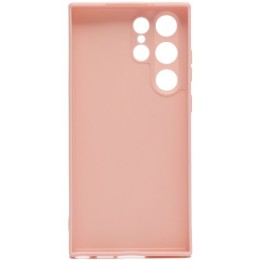 Силиконовый чехол для Samsung Galaxy S23 Ultra Soft Case Розовый песок