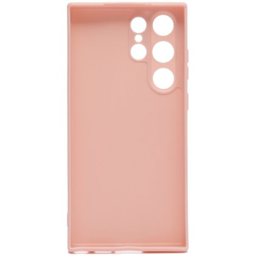Силиконовый чехол для Samsung Galaxy S23 Ultra Soft Case Розовый песок