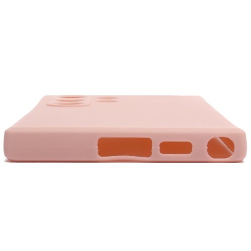 Силиконовый чехол для Samsung Galaxy S23 Ultra Soft Case Розовый песок
