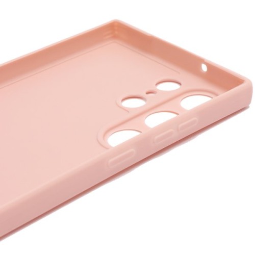 Силиконовый чехол для Samsung Galaxy S23 Ultra Soft Case Розовый песок