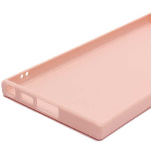 Силиконовый чехол для Samsung Galaxy S23 Ultra Soft Case Розовый песок