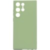 Силиконовый чехол для Samsung Galaxy S23 Ultra Soft Case Салатовый
