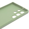 Силиконовый чехол для Samsung Galaxy S23 Ultra Soft Case Салатовый
