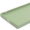 Силиконовый чехол для Samsung Galaxy S23 Ultra Soft Case Салатовый