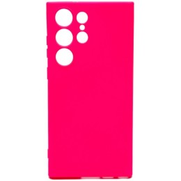 Силиконовый чехол для Samsung Galaxy S23 Ultra Soft Case Фуксия