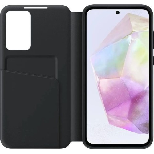 Чехол-книжка для Samsung Galaxy A35 Smart View Wallet Case A35 EF-ZA356CBEGRU Черный