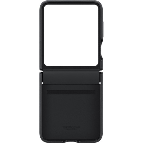 Чехол-накладка для Samsung Galaxy Z Flip 5 Flap Eco-Leather Case B5 EF-VF731PBEGRU Черный