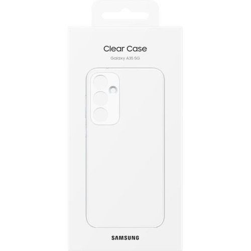 Силиконовый чехол для Samsung Galaxy A35 Clear Case EF-QA356CTEGRU Прозрачный