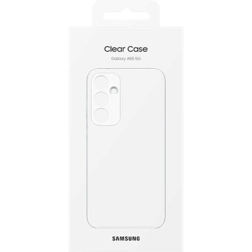 Силиконовый чехол для Samsung Galaxy A55 Clear Case EF-QA556CTEGRU Прозрачный