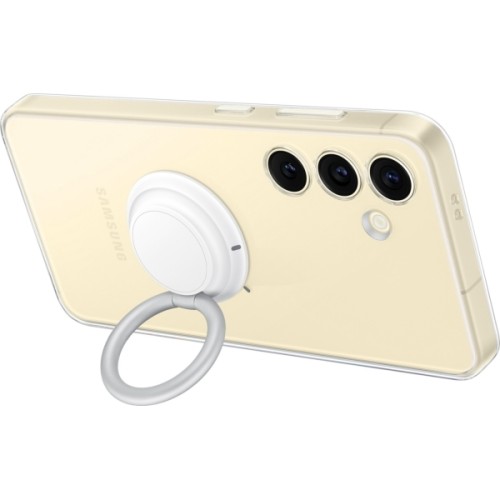 Силиконовый чехол для Samsung Galaxy S24 EF-XS921CTEGRU Прозрачный