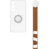 Силиконовый чехол для Samsung Galaxy S24 EF-XS921CTEGRU Прозрачный