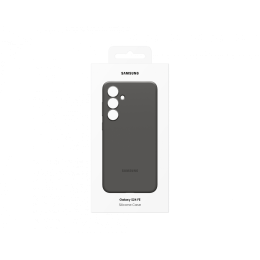 Силиконовый чехол для Samsung Galaxy S24 FE Silicone Case EF-PS721CBEGRU Чёрный