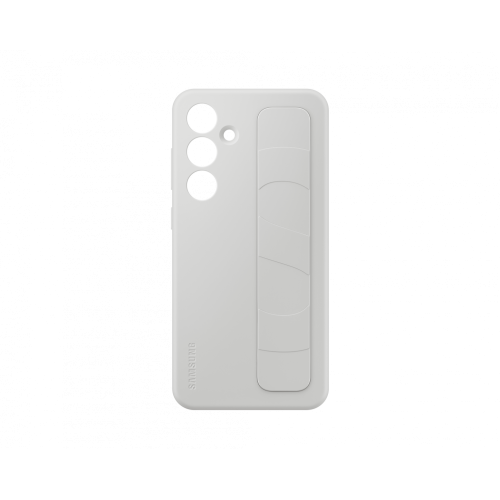 Силиконовый чехол для Samsung Galaxy S24 FE Standing Grip Case EF-GS721CJEGRU Серый