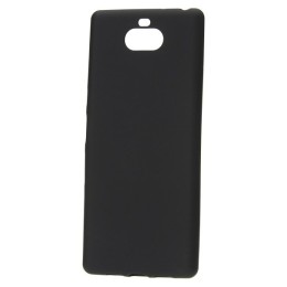 Силиконовый чехол для Sony Xperia 10 TPU 0.8мм Черный матовый