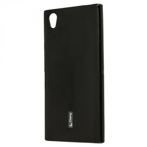 Силиконовый чехол для Sony Xperia L1 Cherry Черный
